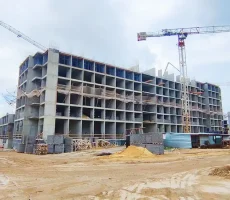 ЖК на Высоком берегу - Ход строительства 04