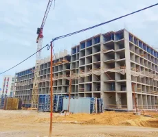 ЖК на Высоком берегу - Ход строительства 06
